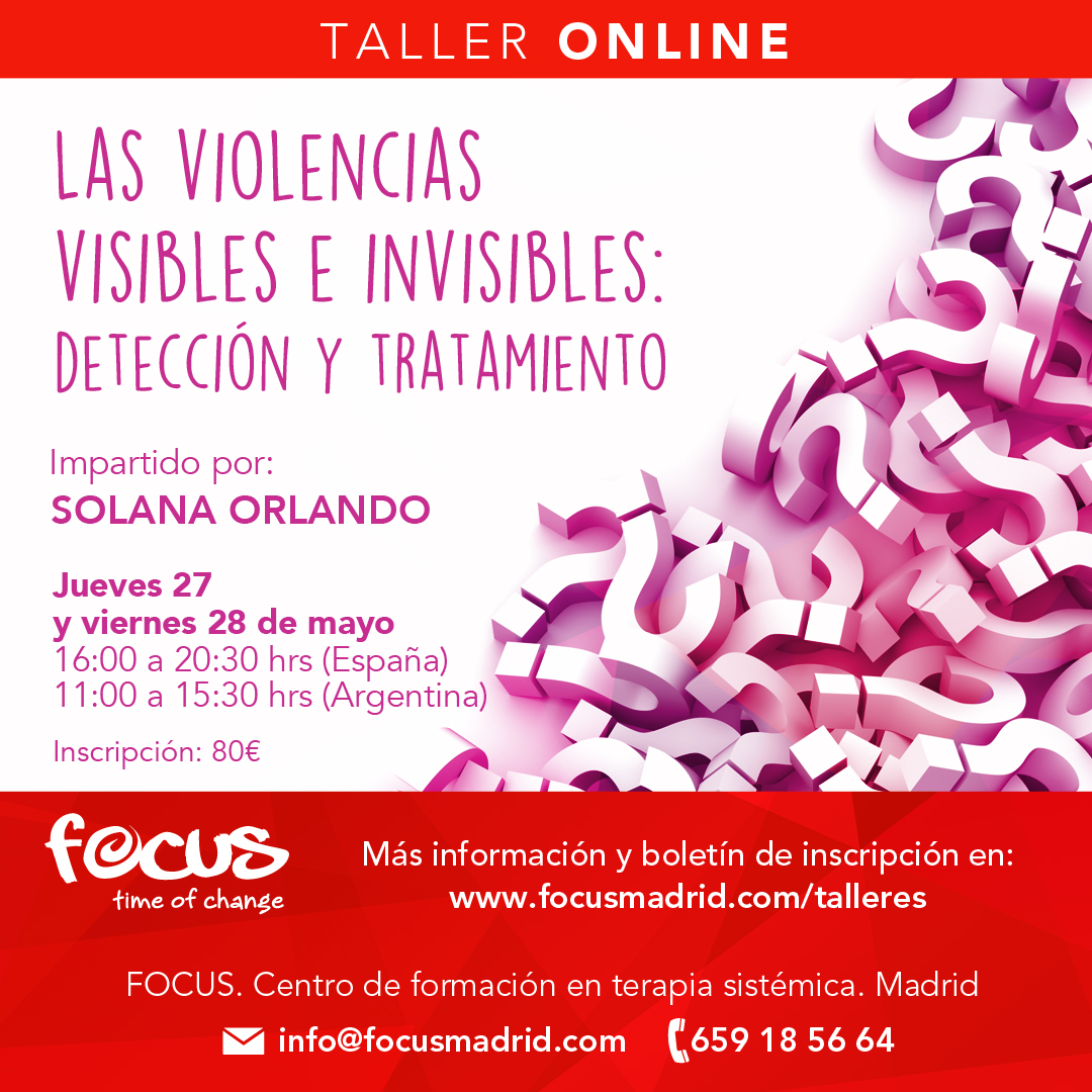 Las violencias visibles e invisibles: Detección y tratamiento - Solana Orlando