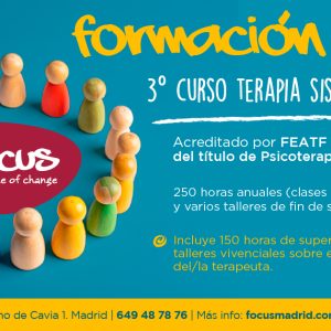 3er Curso de Terápia Sistemica 2026/27