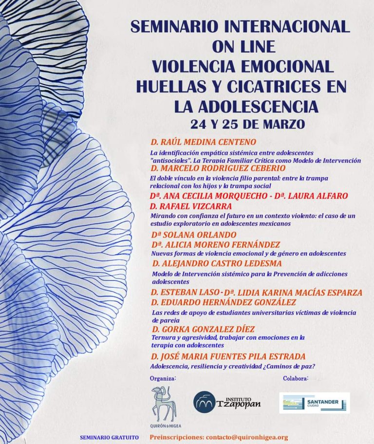 Seminario Internacional online sobre Violencia Emocional